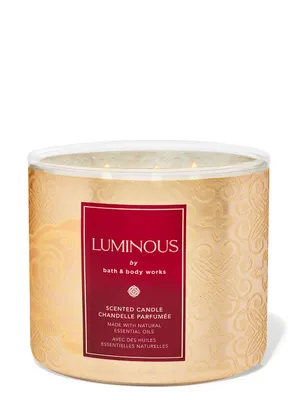 Luminous 3-Wick Candle