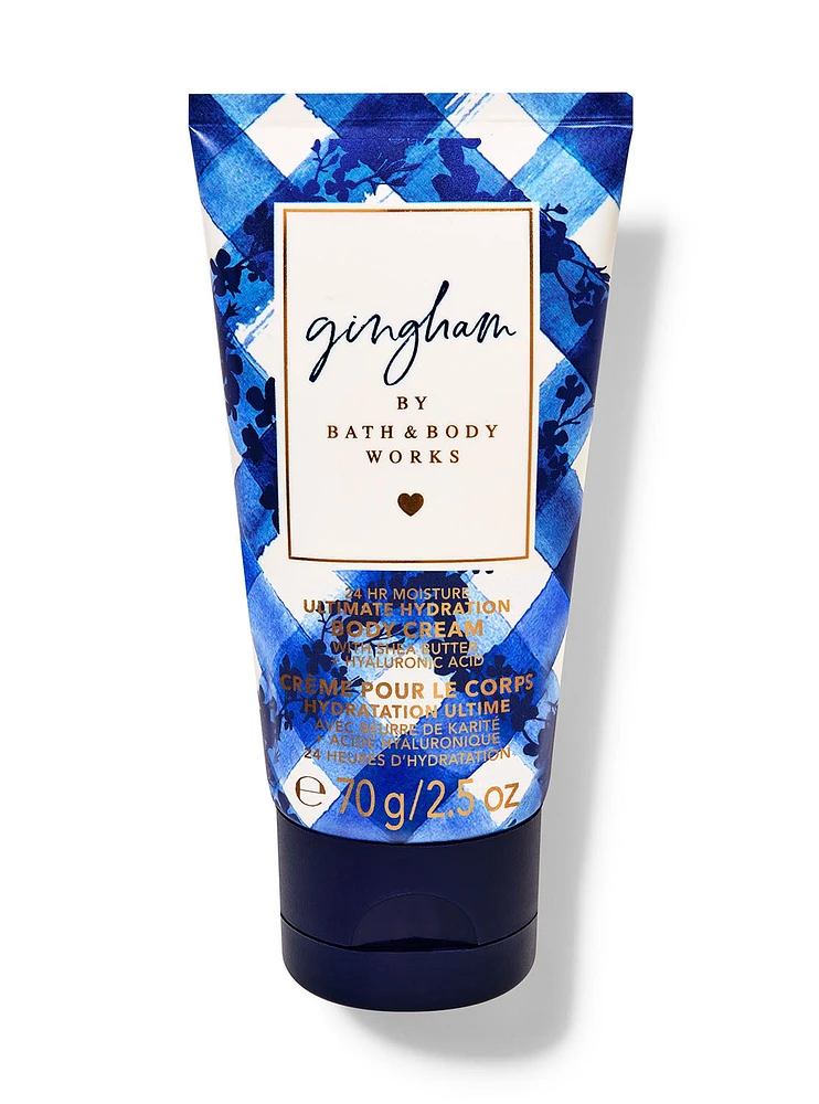 Crème pour le corps hydratation ultime format mini Gingham