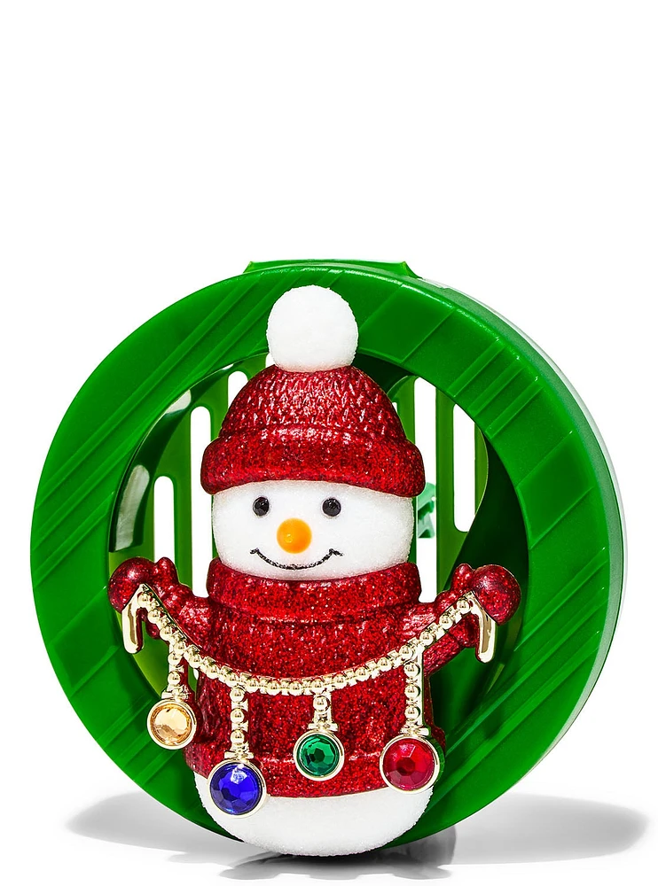 Ornament Snowman Car Fragrance Holder