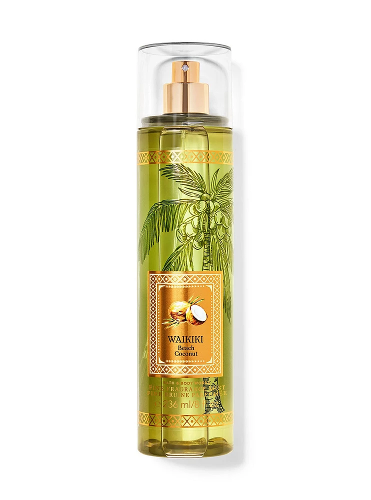 Fine bruine parfumée Waikiki Beach Coconut