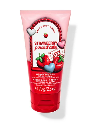 Strawberry Pound Cake Travel Size Ultimate Hydration Body Cream