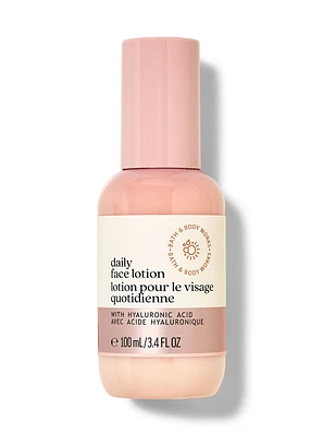 Daily Face Lotion With Hyaluronic Acid