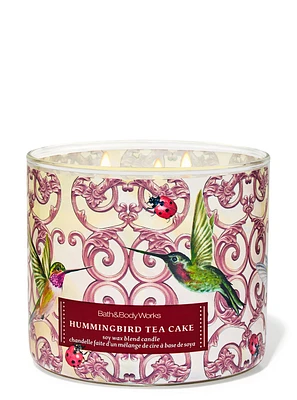 Hummingbird Tea Cake 3-Wick Candle