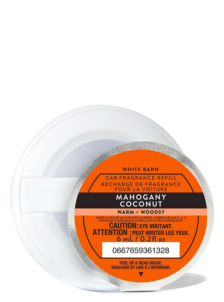 Mahogany Coconut Car Fragrance Refill