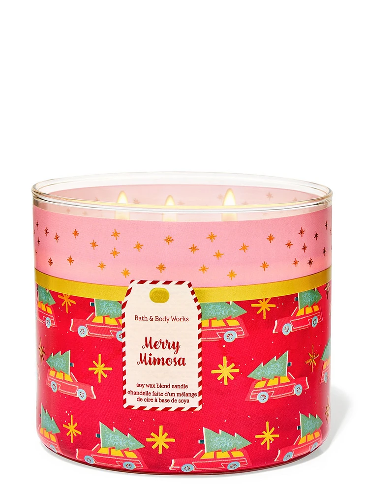 Merry Mimosa 3-Wick Candle