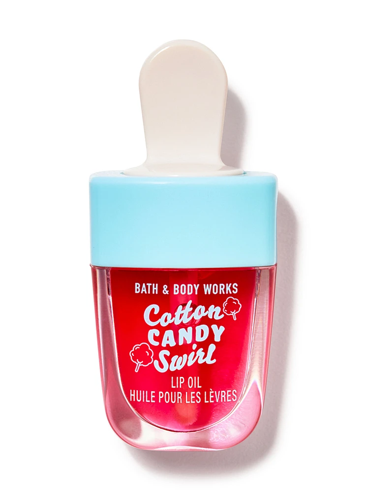 Cotton Candy Swirl Huile pour les lèvres