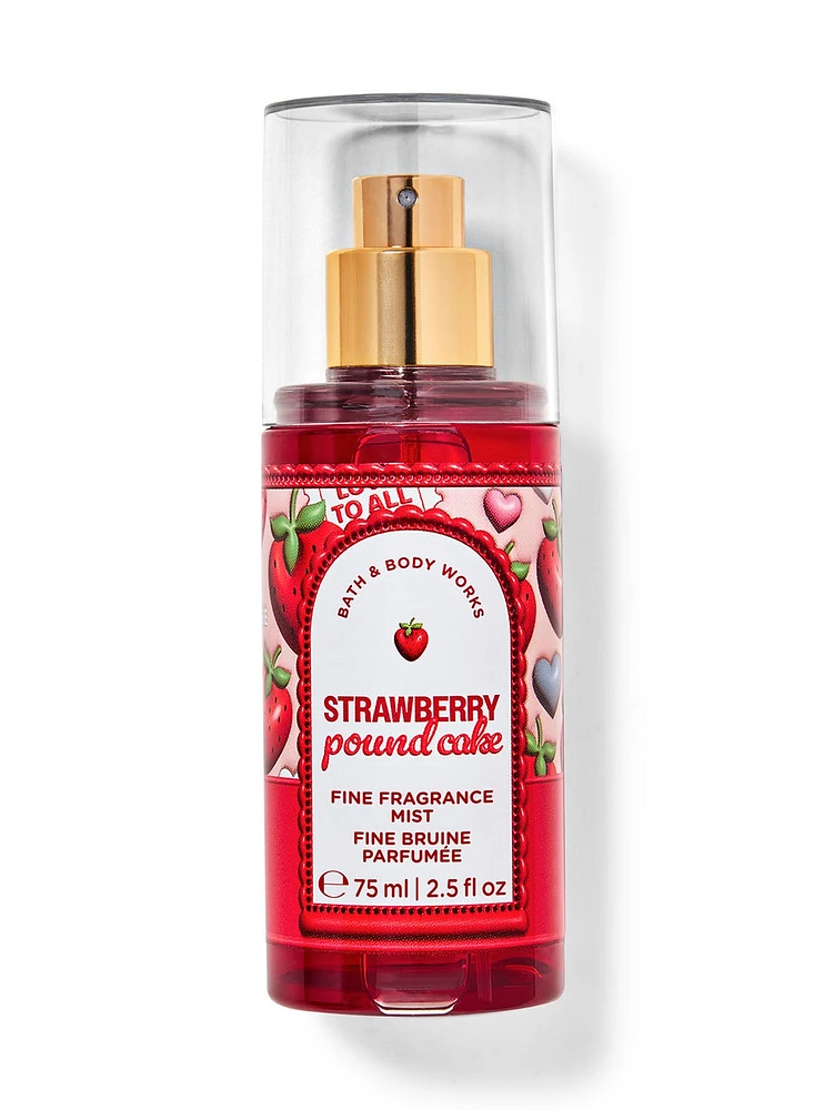 Strawberry Pound Cake Travel Size Fine Fragrance Mist