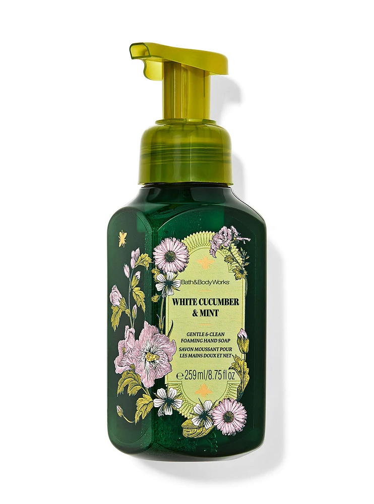 White Cucumber & Mint Gentle & Clean Foaming Hand Soap