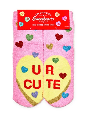 Sweetheart Shea-Infused Lounge Socks