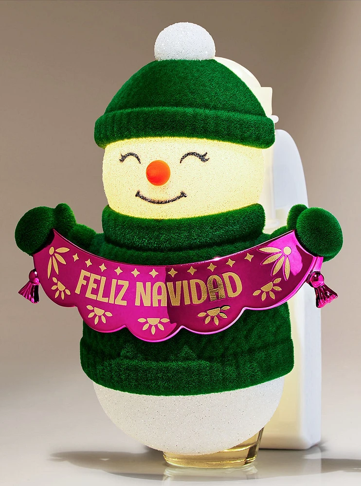 Feliz Navidad Snowman Nightlight Wallflowers Fragrance Plug