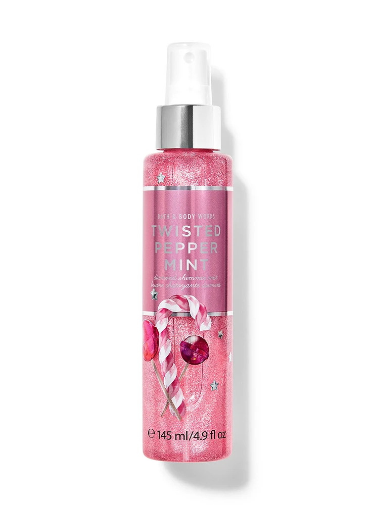 Twisted Peppermint Diamond Shimmer Mist