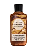 Coffee & Whiskey 3-in-1 Hair, Face & Body Wash