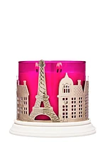 Paris Cityscape 3-Wick Candle Holder