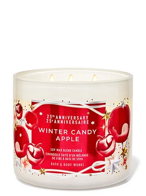 Winter Candy Apple 3-Wick Candle