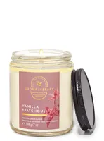 Vanilla & Patchouli Mason Single Wick Candle