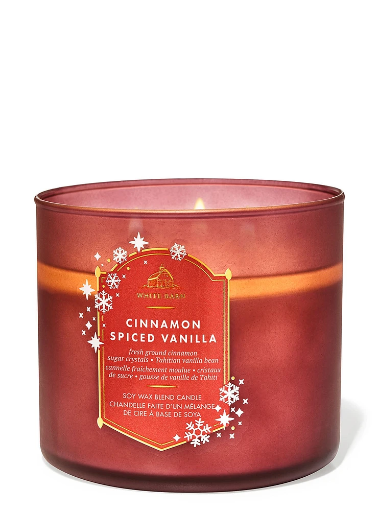 Cinnamon Spiced Vanilla 3-Wick Candle