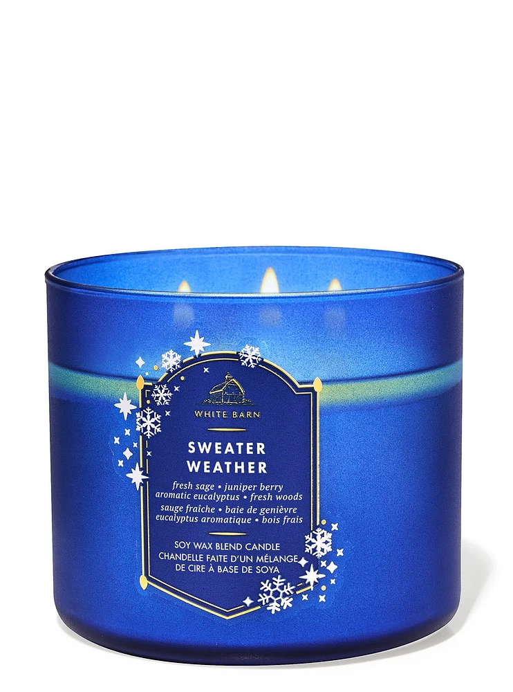 Sweater Weather 3-Wick Candle