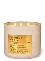 Caramel & Vanilla 3-Wick Candle