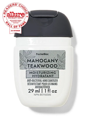 Mahogany Teakwood PocketBac Hand Sanitizer