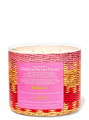 Festival De Las Flores 3-Wick Candle