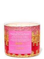 Festival De Las Flores 3-Wick Candle