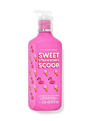 Sweet Strawberry Scoop Cleansing Gel Hand Soap