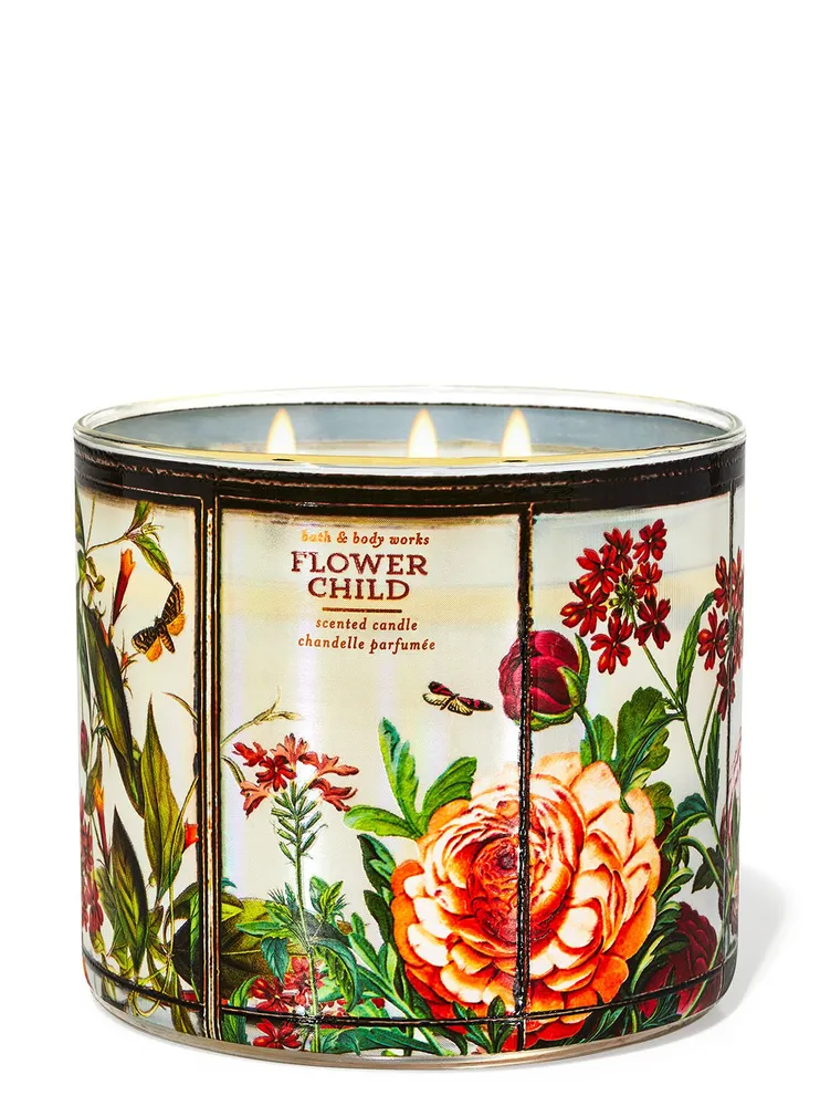 Flowerchild 3-Wick Candle