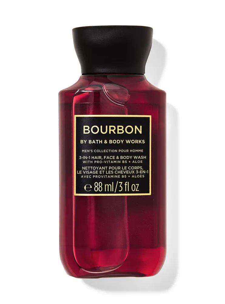 Bourbon Travel Size Body Wash