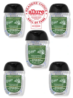 Eucalyptus Spearmint PocketBac Hand Sanitizers, 5-Pack