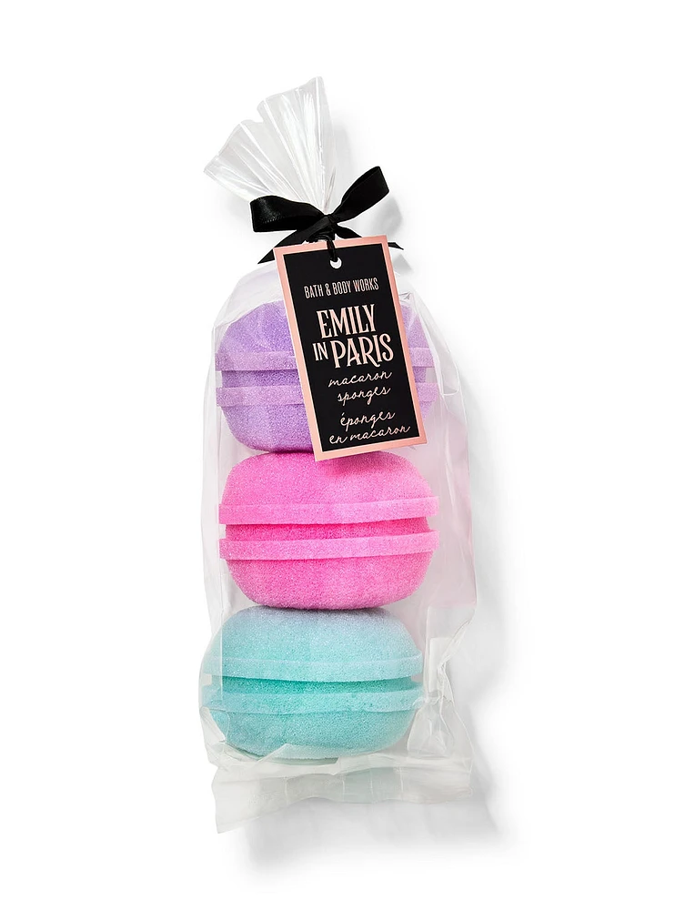 Macaron Bath Sponge Set, 3-pack