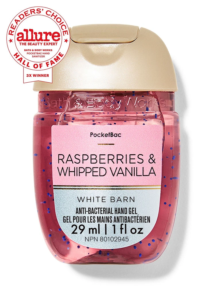 Raspberries & Whipped Vanilla PocketBac Hand Sanitizer