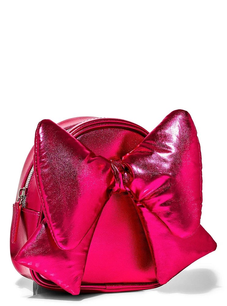 Pink Bow Mini Backpack