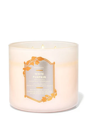 White Pumpkin 3-Wick Candle