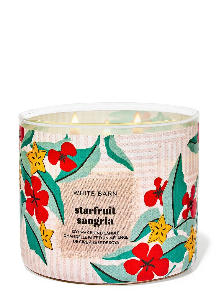 Starfruit Sangria 3-Wick Candle