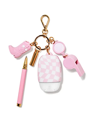 Light-up Cowgirl Boot Multi Use Keychain PocketBac Holder