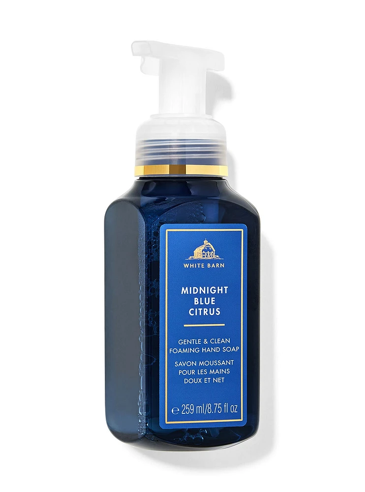 Savon moussant pour les mains doux et net Midnight Blue Citrus