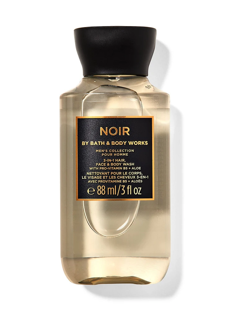 Nettoyant pour le corps format mini Noir