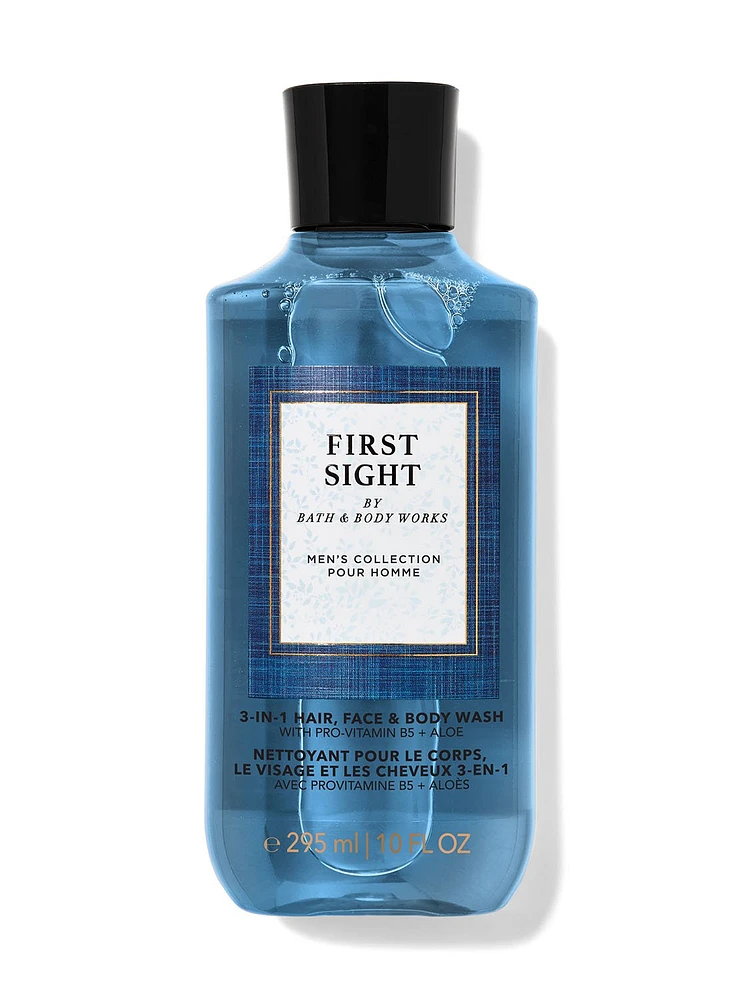 First Sight 3-in-1 Hair, Face & Body Wash