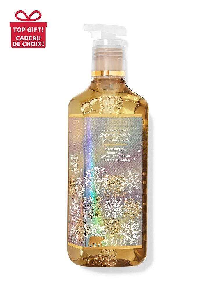 Snowflakes & Cashmere Cleansing Gel Hand Soap