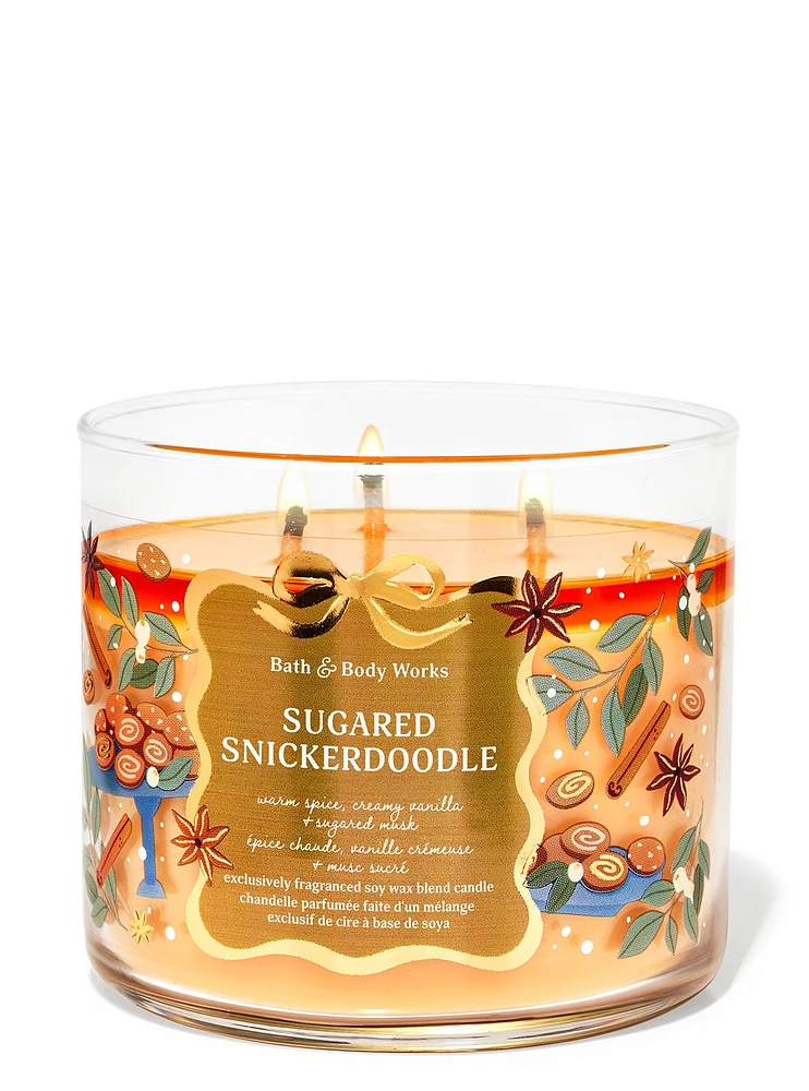 Sugared Snickerdoodle 3-Wick Candle