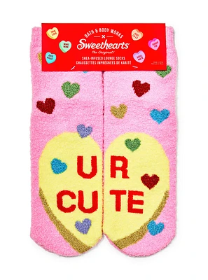 Chaussettes imprégnées de karité Sweetheart