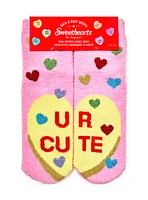 Chaussettes imprégnées de karité Sweetheart