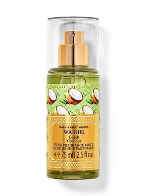 Waikiki Beach Coconut Travel Size Fine Fragrance Mist