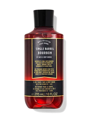 Single Barrel Bourbon 3-in-1 Hair, Face & Body Wash