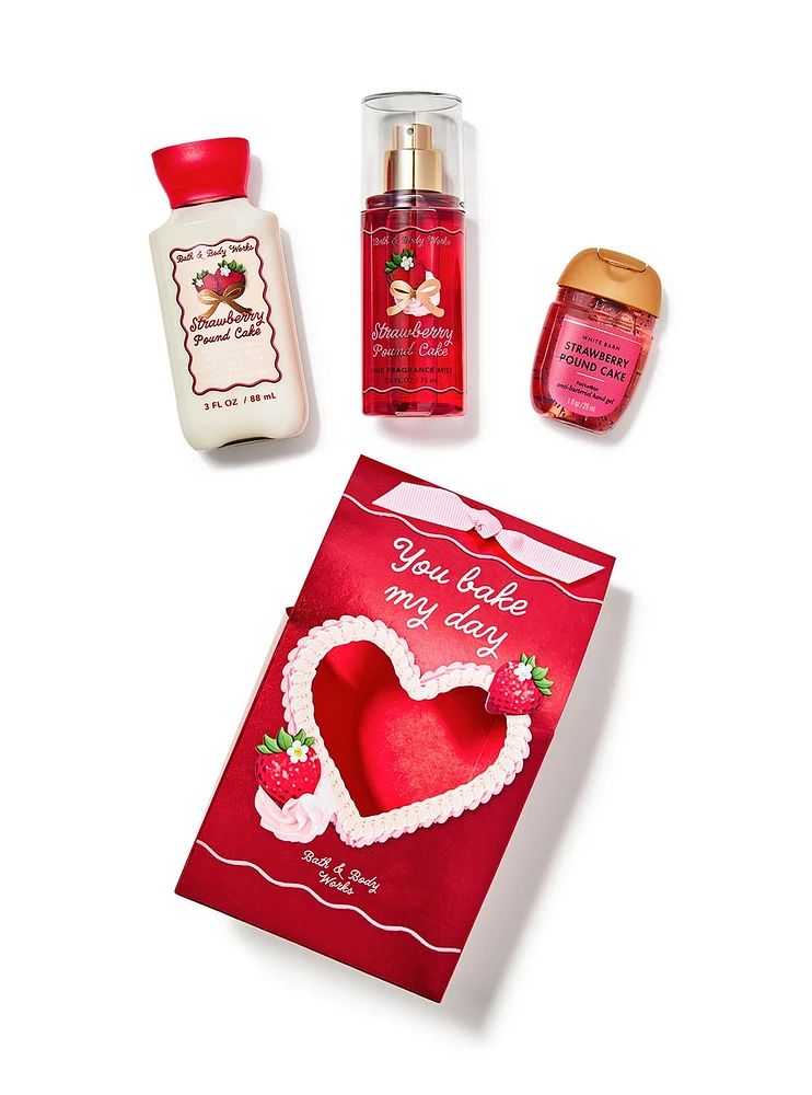 Strawberry Pound Cake Mini Gift Set