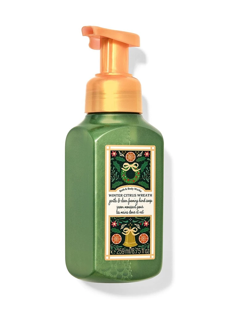 Winter Citrus Wreath Gentle & Clean Foaming Hand Soap