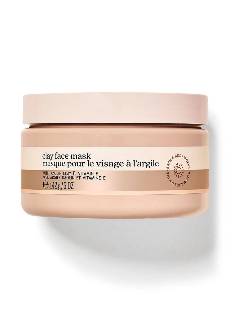 Clay Face Mask With Kaolin Clay + Bentonite Clay + Vitamin E