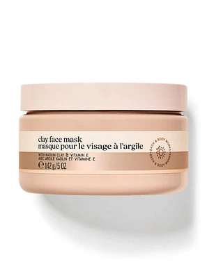 Clay Face Mask With Kaolin Clay + Bentonite Clay + Vitamin E