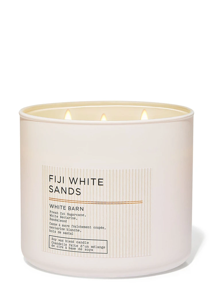 Fiji White Sands 3-Wick Candle