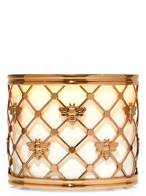 Bee 3-Wick Candle Holder